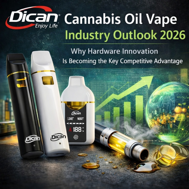 แนวโน้มอุตสาหกรรม Vape น้ำมันกัญชาปี 2026: เหตุใดนวัตกรรมฮาร์ดแวร์จึงกลายเป็นข้อได้เปรียบทางการแข่งขันที่สำคัญ
