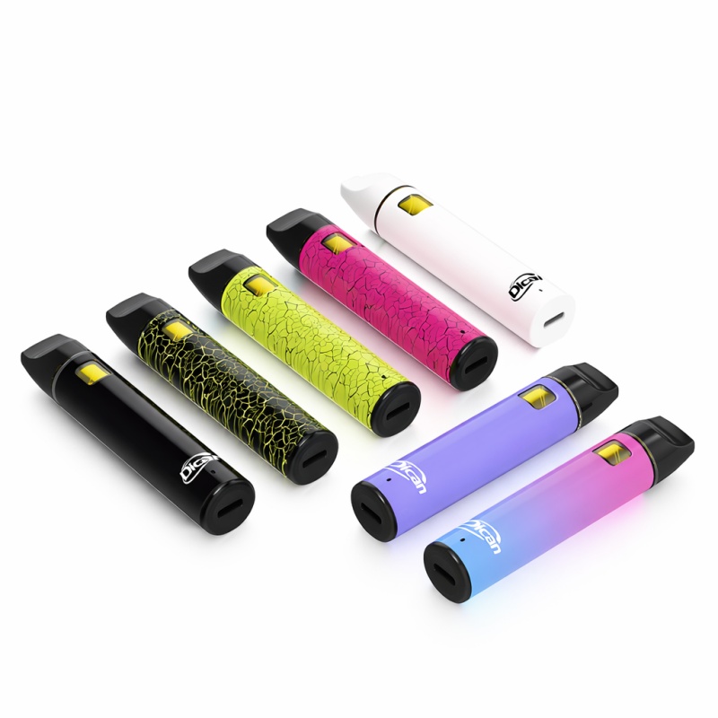 ปากกา Vape กัญชาแบบใช้แล้วทิ้ง Postless สำหรับเรซิ่นสดและน้ำมันขัดสน